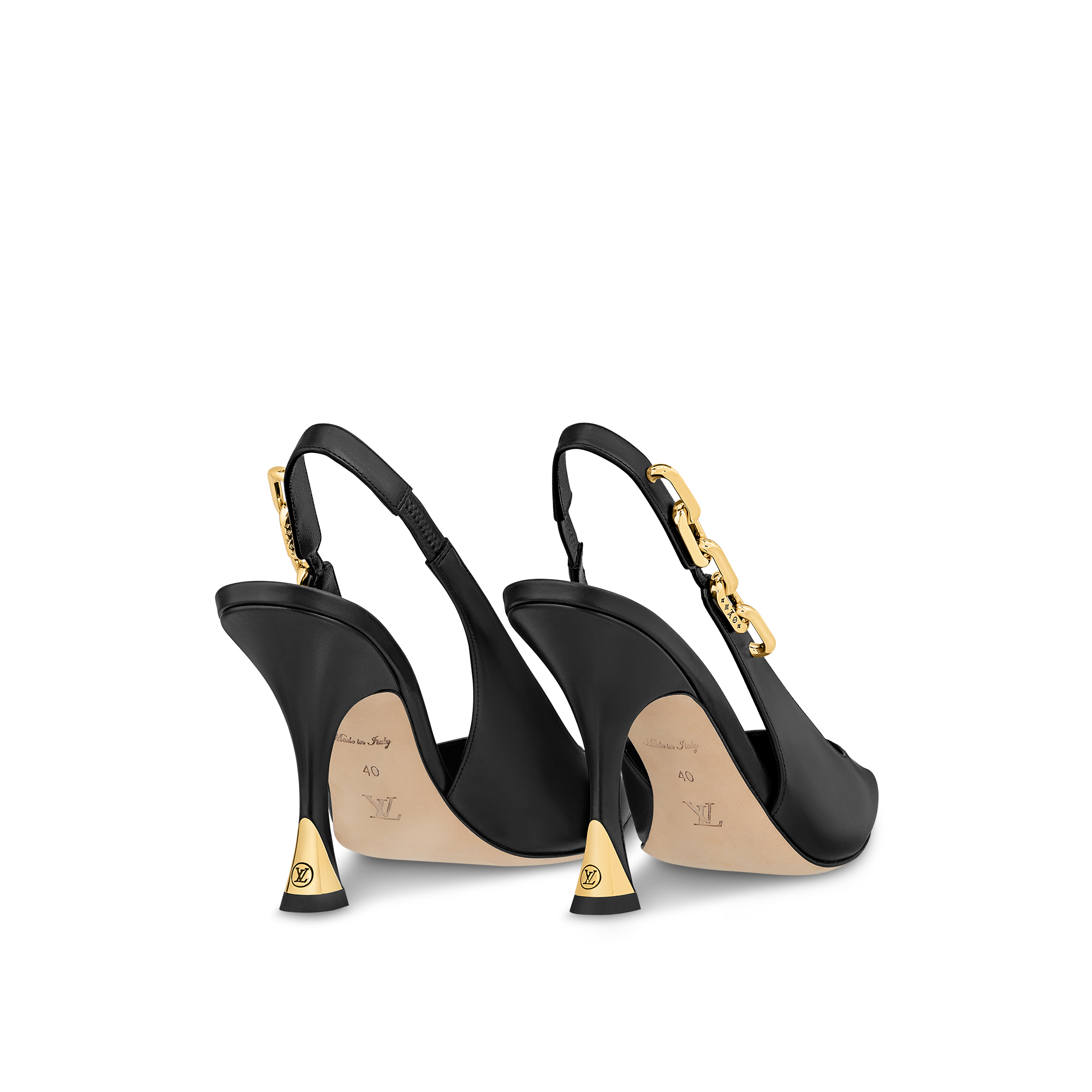 Sparkle Slingback Pump Shoes LOUIS VUITTON